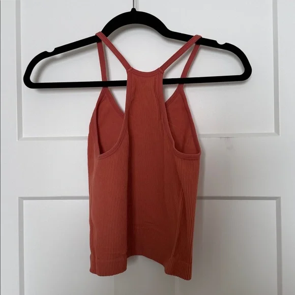 Terracotta Ribbed Tank Top - M/L - Picture 3 of 3